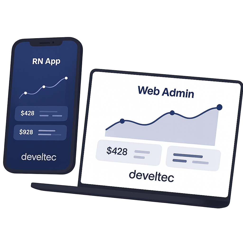Ejemplo de app móvil y web a la medida